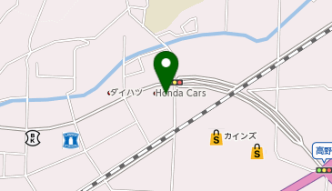 [EV](株)ホンダカーズ津山 Honda Cars津山 高野店の地図画像