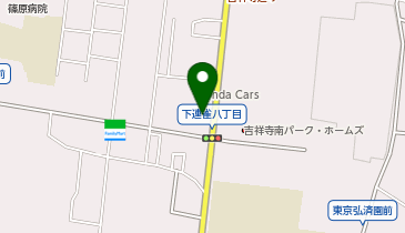 [EV](株)ホンダモビリティ南関東 Honda Cars東京中央 三鷹店の地図画像