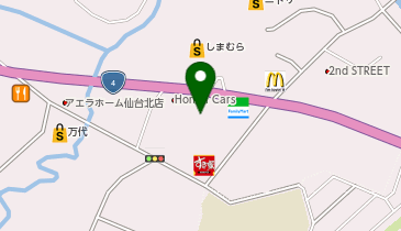 [EV](株)ホンダモビリティ東北 Honda Cars宮城中央 泉松森店の地図画像