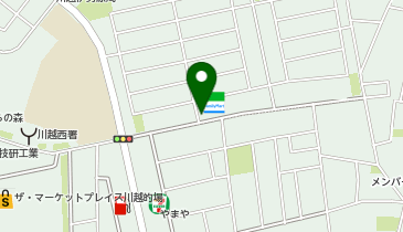 [EV]ファミリーマート川越伊勢原店の地図画像