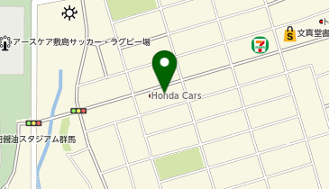 [EV](株)ホンダカーズ群馬西 Honda Cars群馬西 前橋上小出店の地図画像