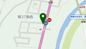 [EV]AGHトヨタ札幌(株) 藻岩店 (札幌トヨペット)の地図画像