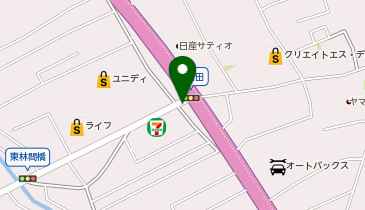 [EV](株)ホンダカーズ神奈川西 Honda Cars神奈川西 相模大野店の地図画像