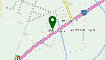 [EV](株)森谷モーターズ Honda Cars東置賜 南陽店の地図画像