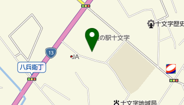 [EV]横手市・(株)十文字リーディングカンパニー 道の駅 十文字の地図画像