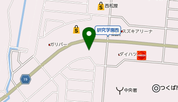 [EV]セキショウホンダ(株) Honda Cars茨城西 つくば研究学園店の地図画像