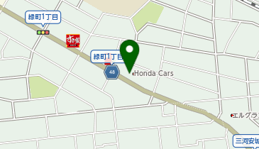 [EV](株)ホンダカーズ愛知県央 Honda Cars愛知県央 安城西店の地図画像