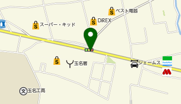 [EV](株)プロスパー 車検のコバック玉名築地店の地図画像