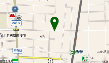 [EV](株)日本駐車場サービス ラッキーパーキング西春駅前の地図画像