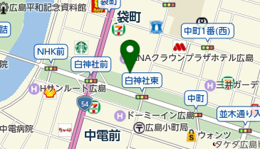 [EV]IHG・ANA・ホテルズグループジャパン(合) ANAクラウンプラザホテル広島の地図画像