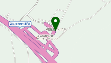 [EV]琴浦町 道の駅 琴の浦の地図画像