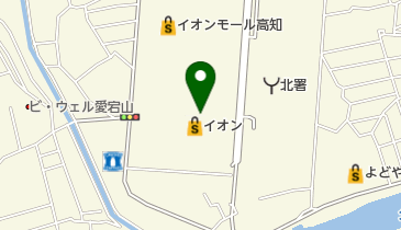 [EV]イオンモール高知 (立体P 4階D1)の地図画像