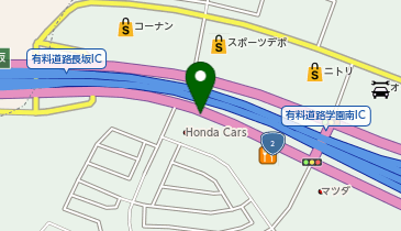 [EV](株)ホンダクリオ明舞 Honda Cars明舞 学園南店の地図画像