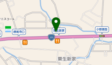 [EV]ネッツトヨタニューリー北大阪(株) 箕面小野原店の地図画像