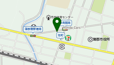 [EV](株)ホンダカーズ愛知南 Honda Cars愛知南 蒲郡店の地図画像