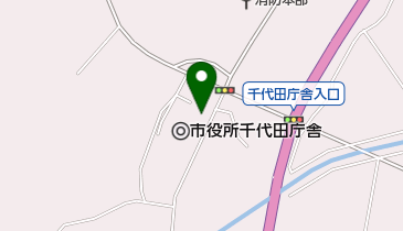 [EV]かすみがうら市役所 千代田庁舎 駐車場の地図画像