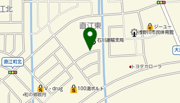 [EV]石川県自動車整備振興会 石川県自動車会館の地図画像