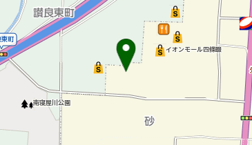 [EV]イオンモール四條畷 (屋上P Dエリア)の地図画像