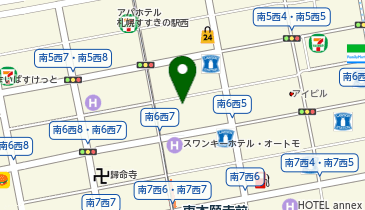[EV]AGHトヨタ札幌(株) レクサス札幌中央の地図画像