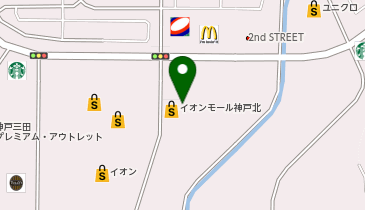 [EV]イオンモール神戸北 (立体P 4階 L区画)の地図画像