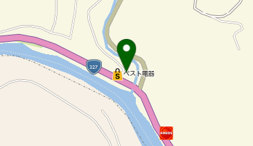 [EV]諸塚村 中央広場の地図画像