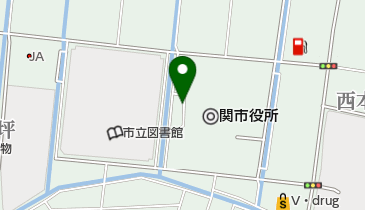 [EV]関市役所 駐車場 (正面側)の地図画像