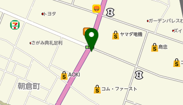 [EV]ユニー(株) アピタ足利店の地図画像