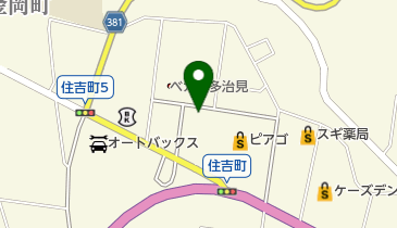 [EV]ユニー(株) PLAZAピアゴ (ピアゴ多治見店)の地図画像