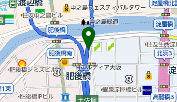 [EV]パーク24(株) 西横堀駐車場・第0号ブロック (阪神高速1号環状線高架下)の地図画像