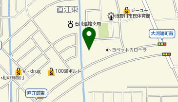 [EV](株)グローバルモータース ジャガー・ランドローバー金沢の地図画像