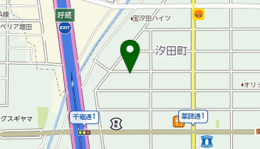 [EV](株)日本駐車場サービス ラッキーパーキング汐田町の地図画像