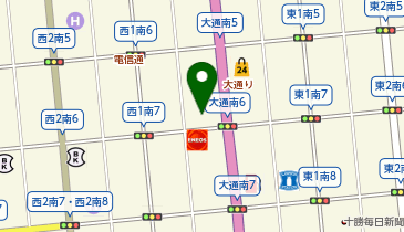 [EV]トヨタモビリティ帯広(株) トヨペット本店の地図画像