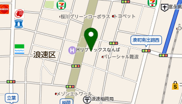 [EV]八光自動車工業(株) ジャガー・ランドローバーなにわの地図画像