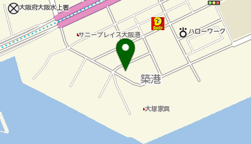[EV](株)旅籠屋 【宿泊専用】ファミリーロッジ旅籠屋・大阪港店の地図画像