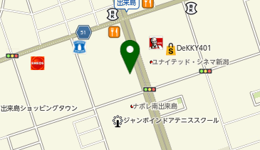 [EV](株)ホンダモビリティ北関東 Honda Cars新潟 新潟店の地図画像