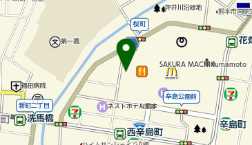 [EV]九州産交ランドマーク(株) SAKURA MACHI Kumamoto (立体P 5階)の地図画像