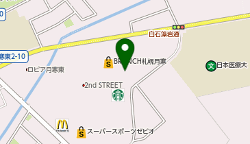 [EV]大和リース(株) BRANCH札幌月寒の地図画像