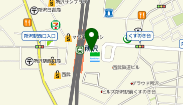 [EV]住商アーバン開発(株) グランエミオ所沢 (立体P 4階-屋上)の地図画像