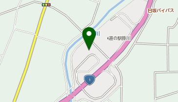 [EV]掛川市 道の駅 掛川の地図画像