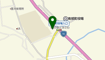 [EV]南部町 道の駅 とみざわの地図画像