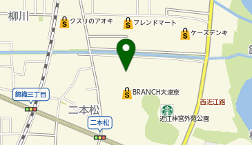 [EV]大和リース(株) BRANCH大津京 (平面P C区画)の地図画像