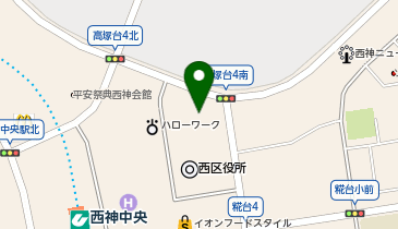 [EV](株)OMこうべ プレンティ (第2P 2階北東側)の地図画像