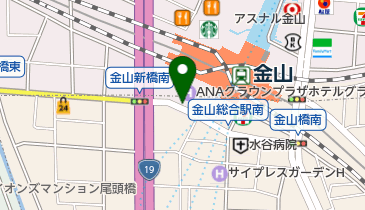 [EV]三井不動産リアルティ(株) (三井のリパーク) 金山駅南駐車場 (ANAクラウンプラザホテル地下P)の地図画像