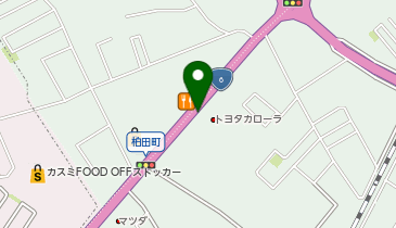 [EV]トヨタカローラ南茨城(株) 牛久店の地図画像