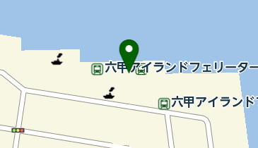 [EV]阪九フェリー(株) フェリーせっつ・やまと (神戸港)の地図画像