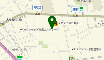 [EV]イオンリテール(株) イオンそよら海老江 (立体P 1階南西側)の地図画像