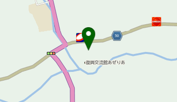 [EV]葛尾村復興交流館 あぜりあの地図画像