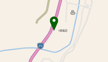 [EV]国民宿舎 清嵐荘の地図画像
