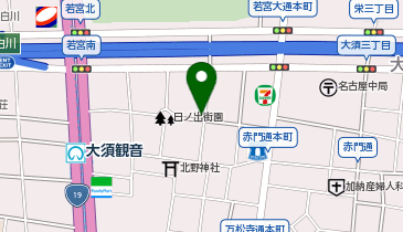 [EV]日本システムバンク(株) エステイトパーク大須2丁目第2の地図画像