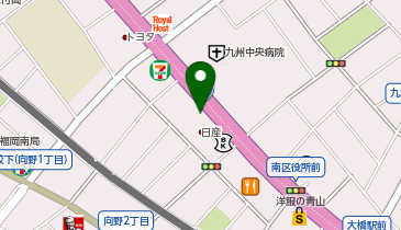 [EV]日産福岡販売(株) 大橋日赤通り店の地図画像